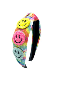 Varsity Smiley Knot Headb-1