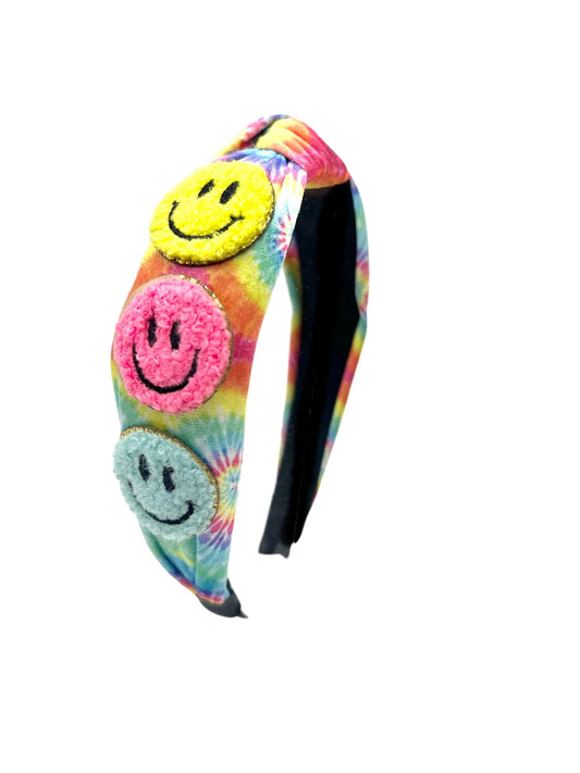 Varsity Smiley Knot Headb-1