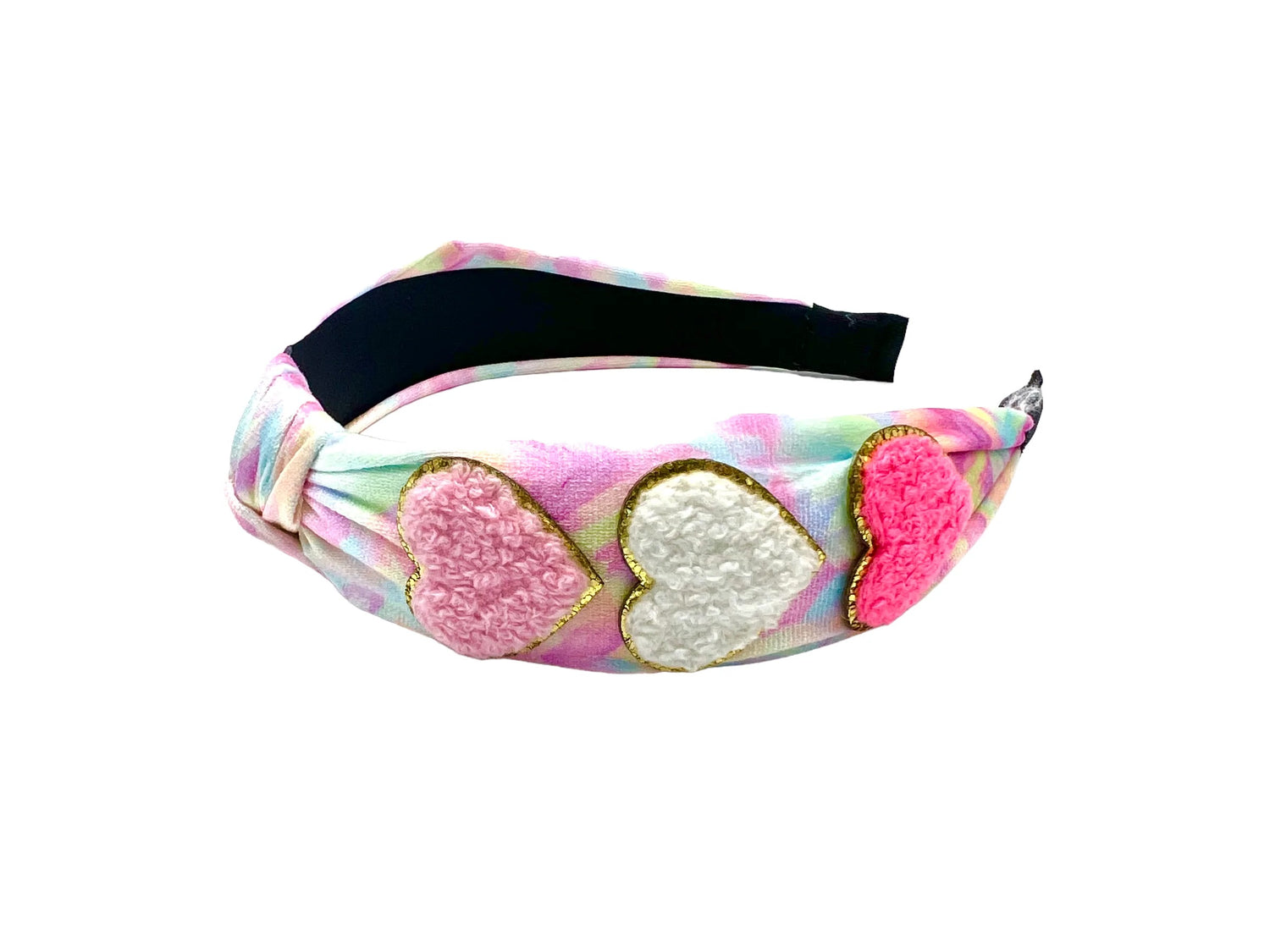 Varsity Heart Knot Headba-2