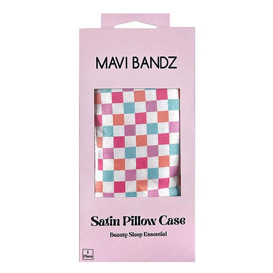 Satin Check Pillowcase-1