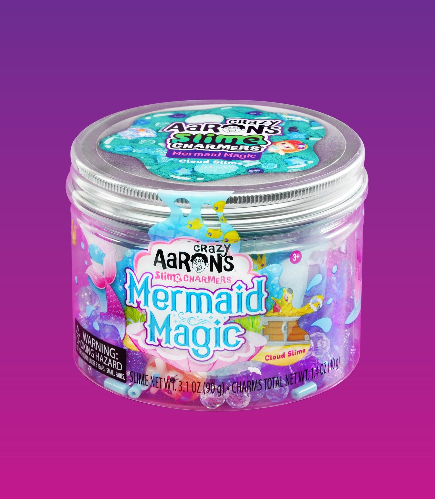 Crazy Aarons Mermaid Magic Slime Charm-2