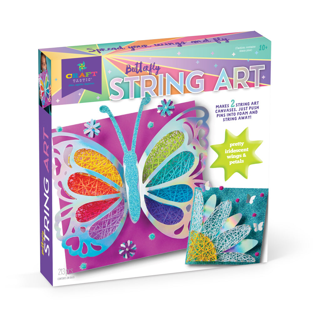 Craft-Tastic Buttrfly Art-1