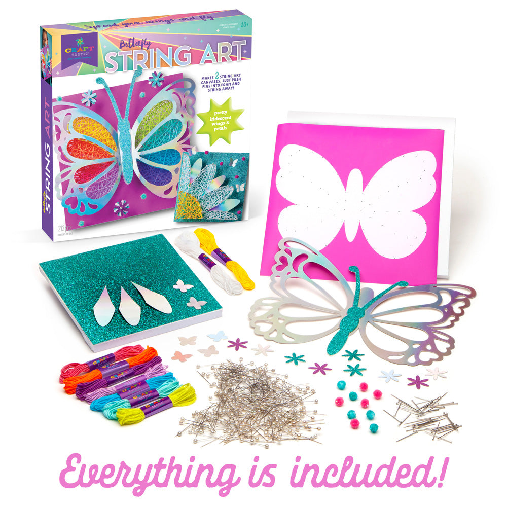 Craft-Tastic Buttrfly Art-2