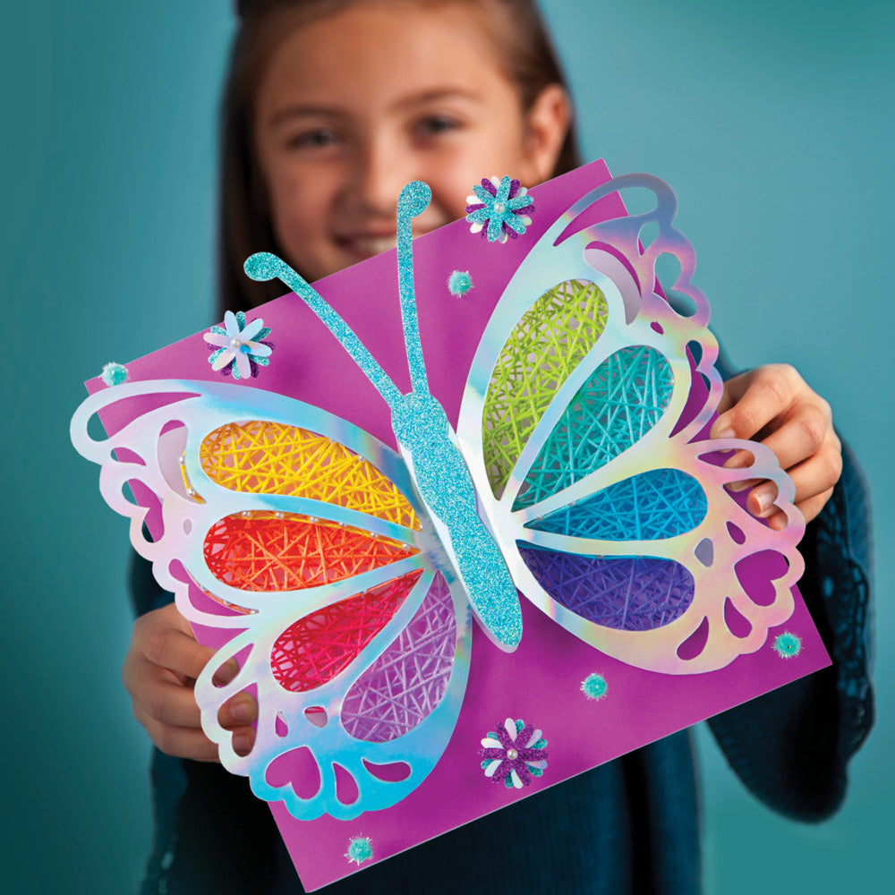 Craft-Tastic Buttrfly Art-3