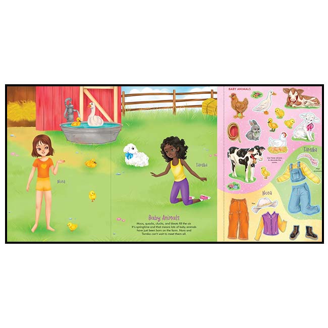 Easter Fun Stckr Doll Bk-3