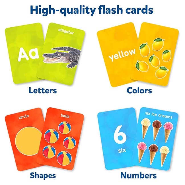 Skillmatics Letters Numbers Shapes Colors Flash Cards-2