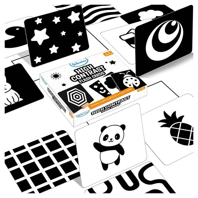 High Contrast Flash Cards for Infants-3