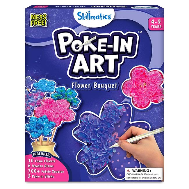 Poke In Art Flower Bouquet-1