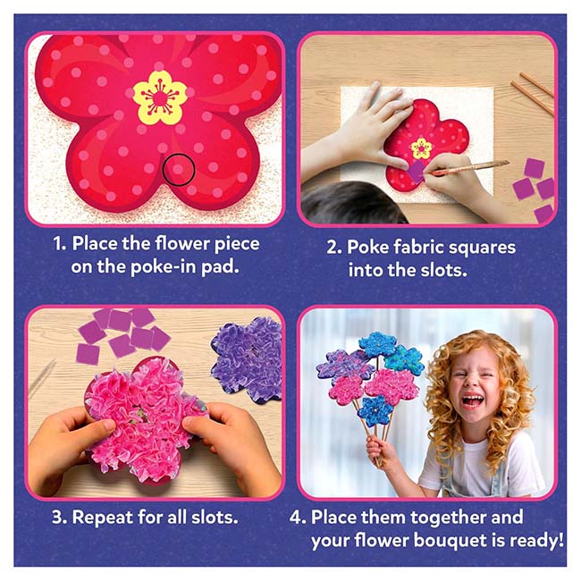Poke In Art Flower Bouquet-3