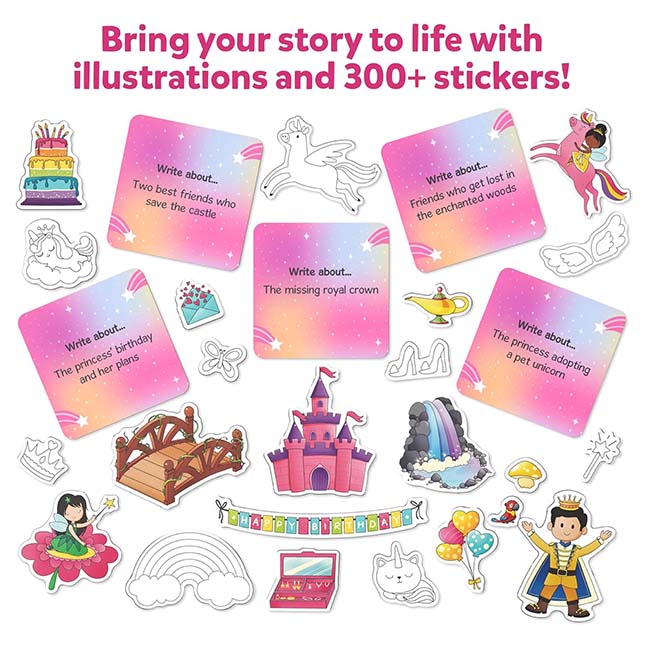 My Storybook Art Kit - Unicorns & Princesses-3