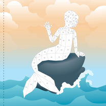 Paint by Sticker Mermaid