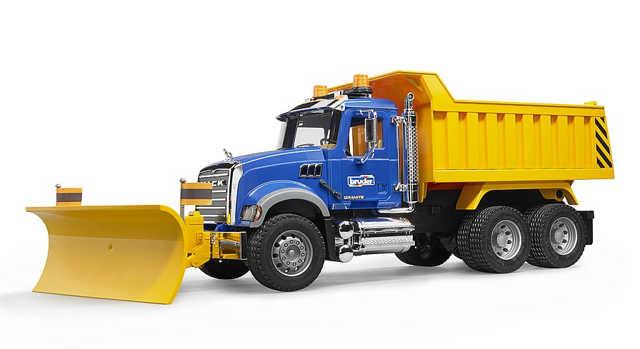 MacK Dump Truck Plow-1