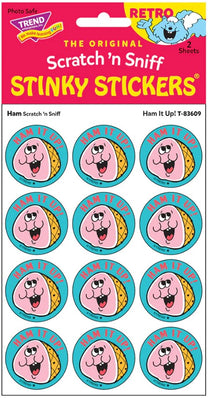 Ham IT Up! Ham Scratch 'n Sniff Stinky Stickers®
