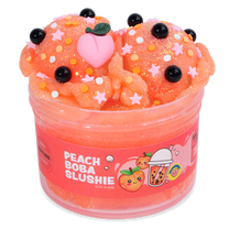 Peach Boba Slushie Slime