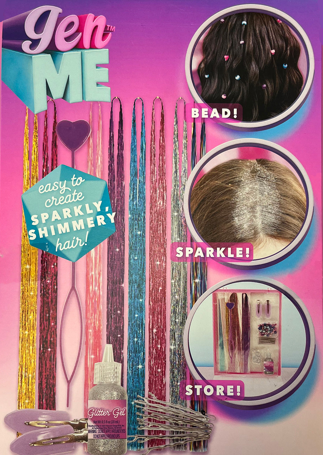Gen Me Sparkling Hair Tin