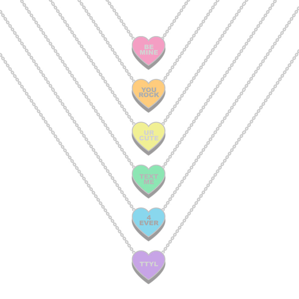 Be Mine Valentine Necklce-2