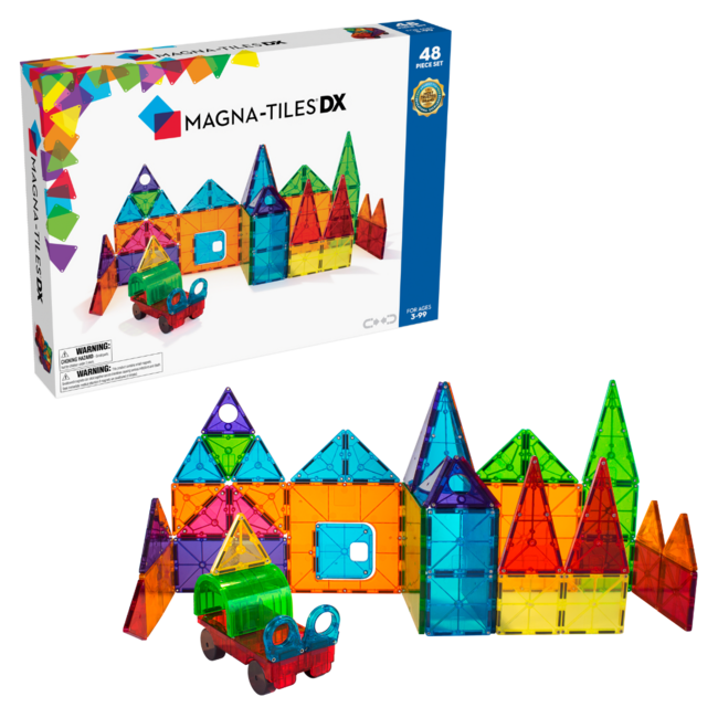 Magnatiles Clear Color 48-1