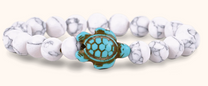 White Howlite Bracelet