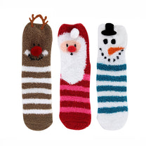 Fuzzy Holiday Socks