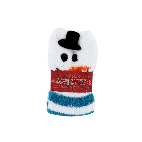Fuzzy Holiday Socks
