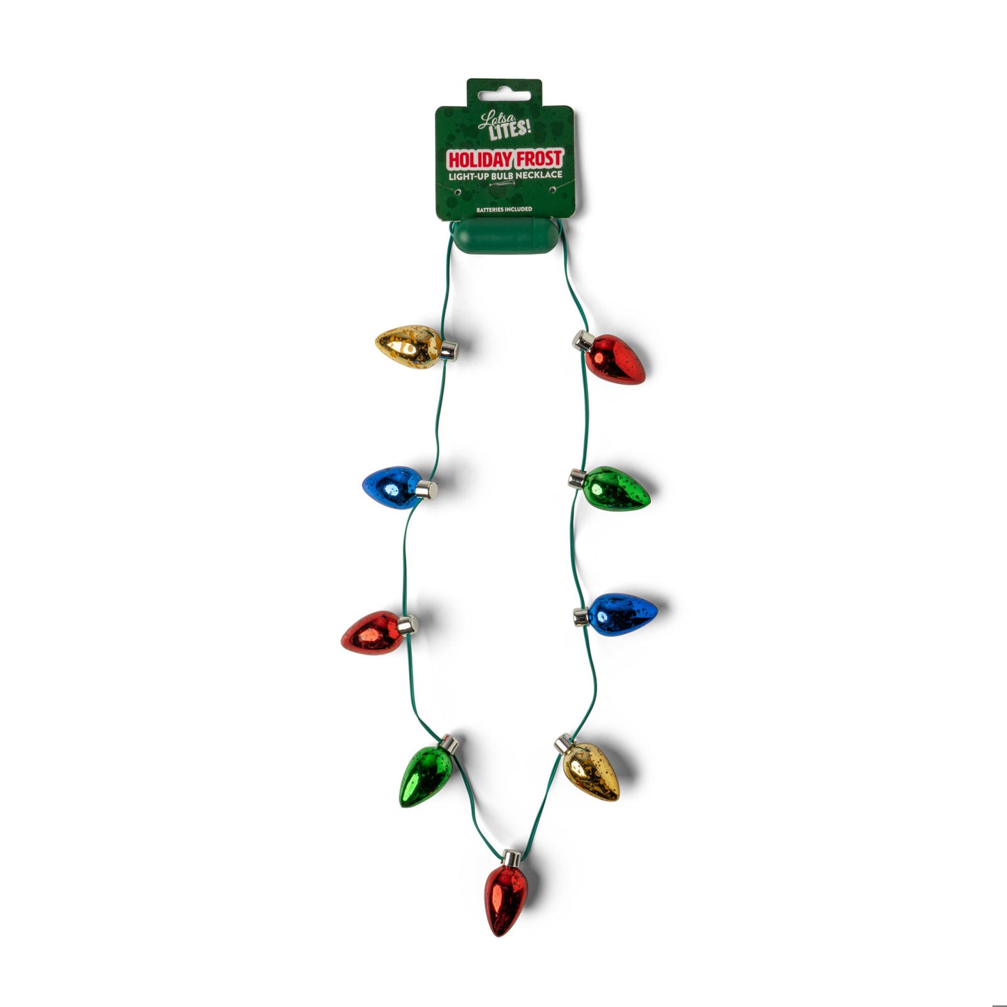 Holiday Bulb Necklace