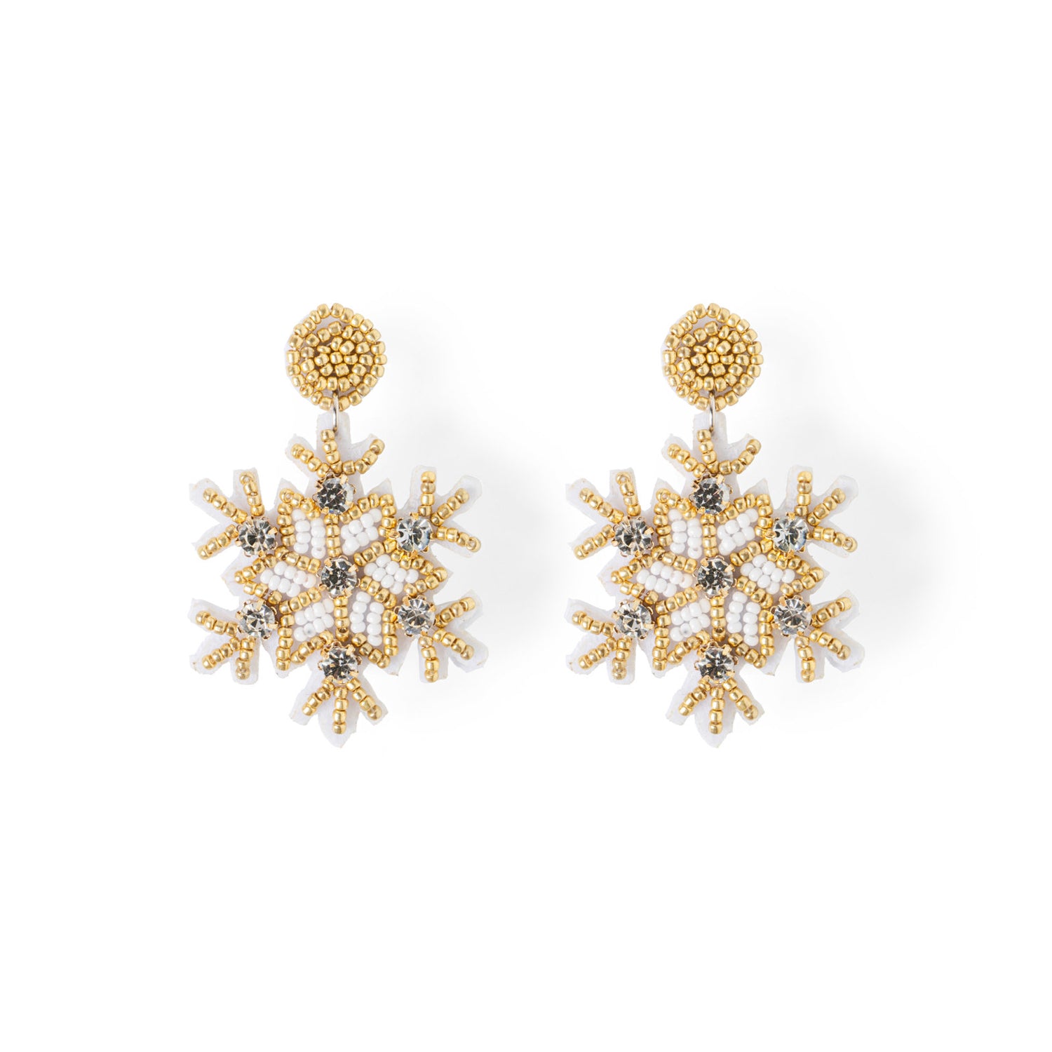 Holiday Beaded Earrings, Soul Stacks